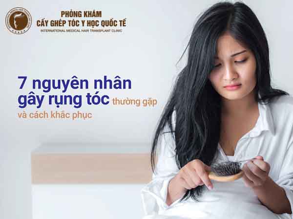 vì sao tóc dễ gãy rụng