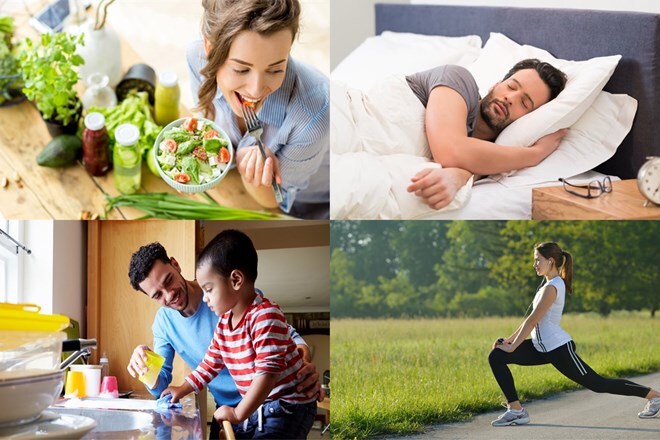 thực hiện lối sống lành mạnh